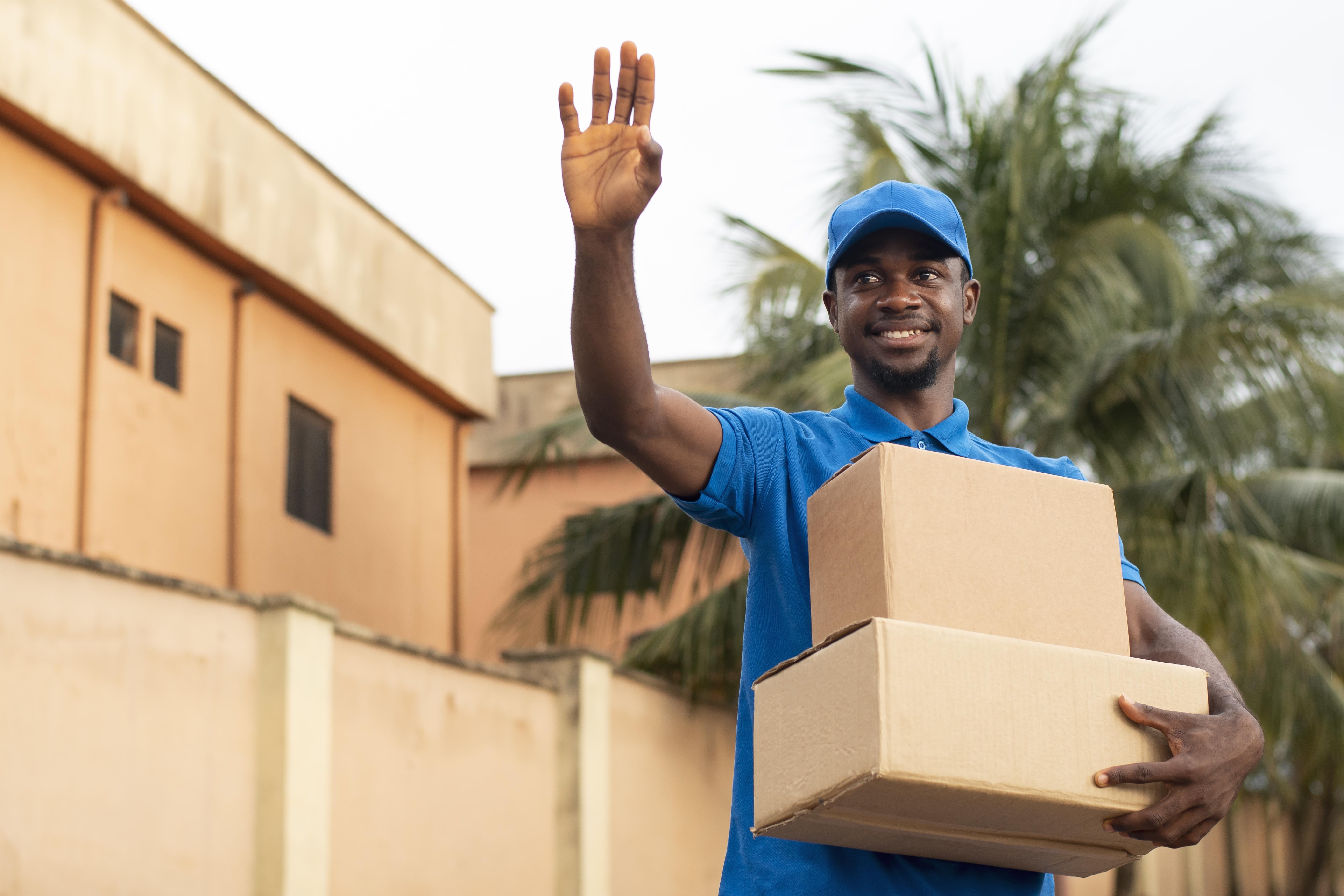 Service de livraison en Afrique
